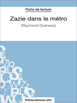 cover image of Zazie dans le métro